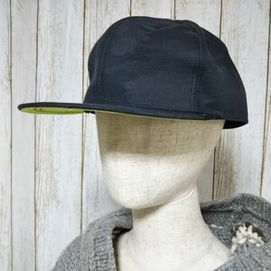 【美品】C-PLUS HEAD WEARS シープラスヘッドウェア キャップ 帽子 カモフラージュ柄 グレー 日本製 フリーサイズ