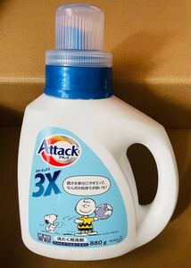 Paypayフリマ アタック3x 限定ボトル スヌーピー 3本セット 花王 Paypayフリマ アタック3x 限定ボトル スヌーピー 3本セット 花王