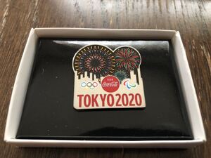 Tokyo2020 記念ピンバッジ 花火 送料込み