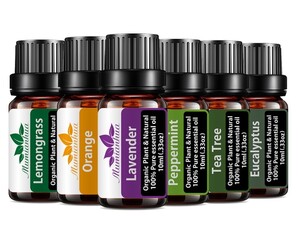 香り爽やか高品質100%天然エッセンシャルオイル6本(10ml)#5