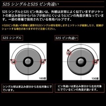 23LED S25タイプ バルブ シングル ピン角違い ホワイト（2個セット） バックランプ・コーナリング・ウインカー　CS07UPW　BREEZY NANIYA_画像5