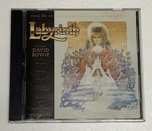 ラビリンス 魔王の迷宮 オリジナルサウンドトラック CD LABYRINTH SOUNDTRACK DAVID BOWIE EMI 1986年盤