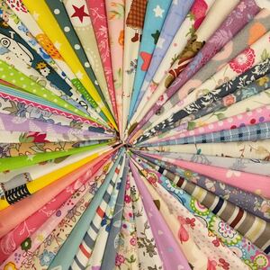 生地 カットクロス はぎれ 15cm×15cm 50枚 新品
