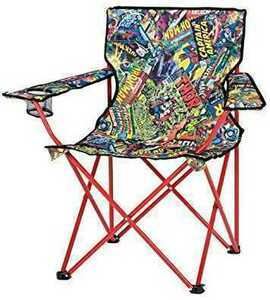  rare beautiful goods Captain Stag CAPTAIN STAGma- bell outdoor chair American Comics pattern lounge chair 