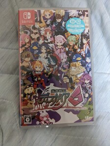 新品未開封 Nintendo Switch ソフト 魔界戦記ディスガイア6 初回生産特典付き