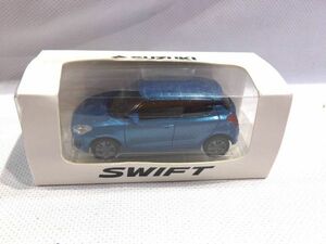■5399■非売品・未使用■SUZUKI SWIFT プルバックカー ブルー スズキ スイフト ミニカー