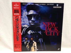 ■Y256■帯付き LD レーザーディスク「ニュー・ジャック・シティ」NEW JACK CITY