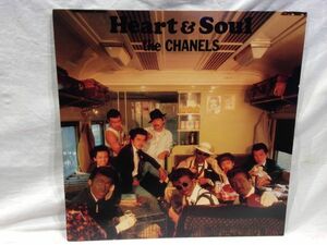 ■X803■LPレコード 「Heart&Soul」 シャネルズ CHANELS 邦楽