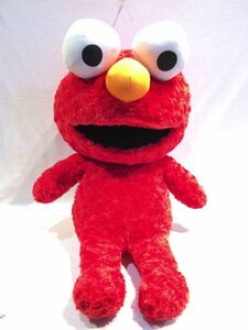 #5262# beautiful goods # Sesame Street Elmo .. soft toy large jumbo 