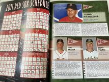 ボストンレッドソックス ゲームプログラム 2011年5月号 Boston Redsox MLB メジャーリーグ_画像5