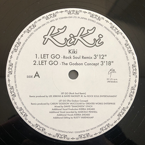 KiKi / Let Go (Remixes) cw You Don't Know (Monsta's Mix) [EMI Gospel PRT-8548] PROMO プロモ盤