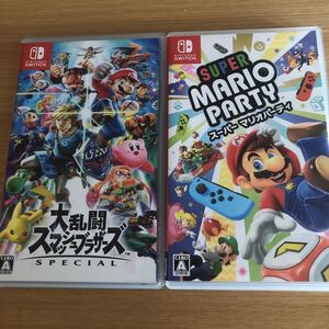 大乱闘スマッシュブラザーズSPECIAL スーパーマリオパーティ スイッチソフト
