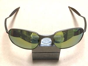 偏光/OAKLEY E-WIRE ゴールド系フレーム