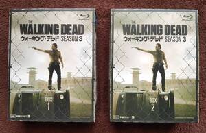 Blu-ray◆THE WALKING DEAD SEASON3 /ウォーキング・デッド シーズン3 Blu-ray BOX 1 & 2 ◆DAXA-4465&DAXA-4469◆送料込み
