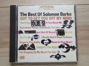 【CD】SOLOMON BURKE / THE BEST OFSOLOMON BURKE ベスト・オブ・ソロモン・バーク