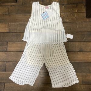 子供服　セットアップ　110 新品　タンク　ガウチョ