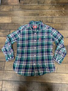  Converse check shirt 140 size child clothes converse