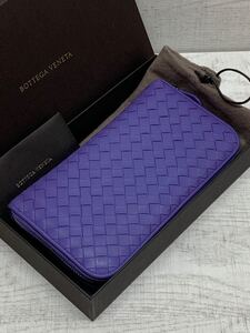 BOTTEGA VENETA ボッテガヴェネタ イントレチャート 長財布 男女兼用 ラウンドファスナー