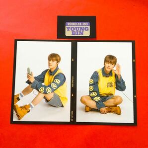 SF9 エスエフナイン 4期 ペンミ 2 CUT PHOTO & RETRO STICKER ヨンビン YOUNGBIN 即決 