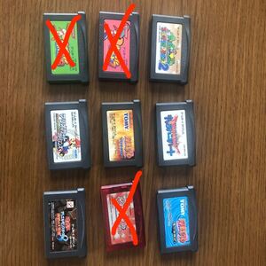 ゲームボーイアドバンスソフト 6つ