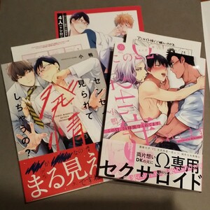 特典付◆小鴨 センセイ見られて発情しちゃうの?& このΩ、24時間守られてます
