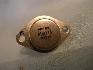 ★PHILPS BUS11A NPN 高耐圧 パワートランジスタ 雲母 絶縁プッシュ付