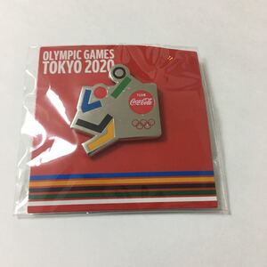 東京オリンピック ピンバッジ コカコーラ バレーボール