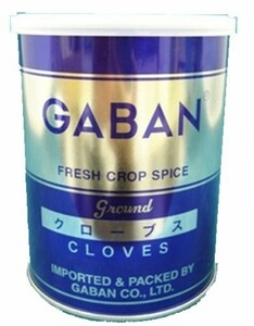 GABAN　クローブス パウダー （缶）　200ｇ×12個　　　【スパイス　ハウス食品　香辛料　粉　業務用　Clove　丁字】