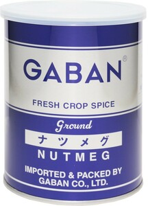 GABAN　ナツメグパウダー（缶）　225ｇ　　　【スパイス　ハウス食品　香辛料　パウダー　業務用　にくずく】