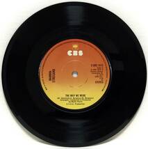 【英7】 BARBRA STREIGHSAND バーブラ・ストライザンド / THE WAY WE WERE 映画 追憶 / 1973 UK盤 7インチシングルレコード EP 45_画像3
