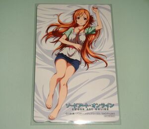 ソードアート・オンライン DVD/Blu-ray全巻購入特典テレカ アスナ