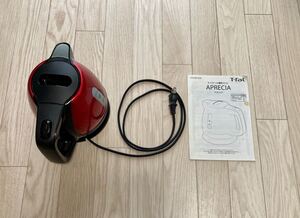 T-fal 電気ケトル アプレシア プラス メタリックルビーレッド 0.8L