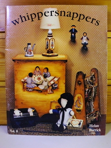 送料無料■洋書[ whippersnappers Vol.8 / Helan Barrick ]■トールペイント/手芸図案■子供たち/アーミッシュ■10911