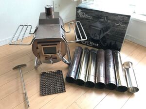ジーストーブ Gstove 薪ストーブ ヒートビュー 12004 G-Stove Heat View 本体セット 薪ストーブ