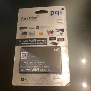 千円値下げ　PQI Air Drive Boitier USB 2.0 avec Lecteur Carte SD Wi-Fi 