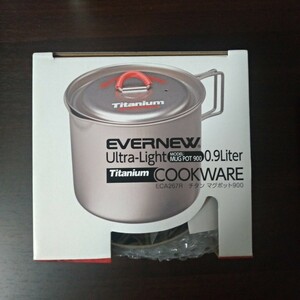 エバニュー(EVERNEW) チタンマグポット900 RED ECA267R