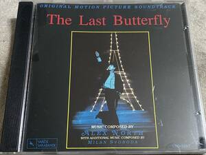[サントラ] 「THE LAST BUTTERFLY」 ALEX NORTH, MILAN SVOBODA 90年 廃盤 レア盤