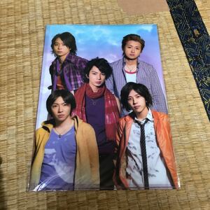 嵐メンバー集合 2008年　DREAM A LIVE クリアファイル