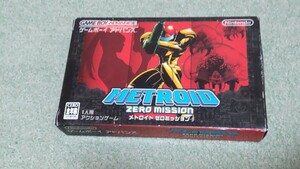 GBA メトロイドゼロミッション ゲームボーイアドバンス