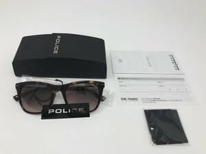  новый товар включая доставку POLICE Police солнцезащитные очки SPL140K 04AP 51*19 140 рама цвет : Brown Habana линзы цвет Brown градация 