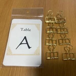 ウェディング テーブルナンバー