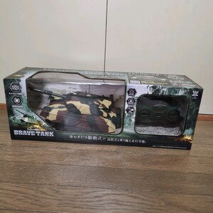 キャタピラ駆動式 BRAVETANK 戦車ラジコン リモコンカー ジャンク
