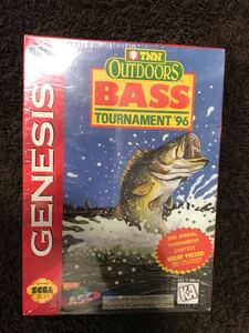 新品【TNN Outdoors Bass Tournament '96】北米版セガ ジェネシス用ソフト