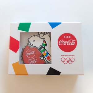 東京2020オリンピック チームコカ・コーラ スーパーポーラーベア ピンバッジ 『ガッツポーズ』