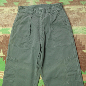  fruit ob The room [US AIR FORCE]60s Civilian Utility Trousers / 60 period utility trousers Baker pants Vintage 