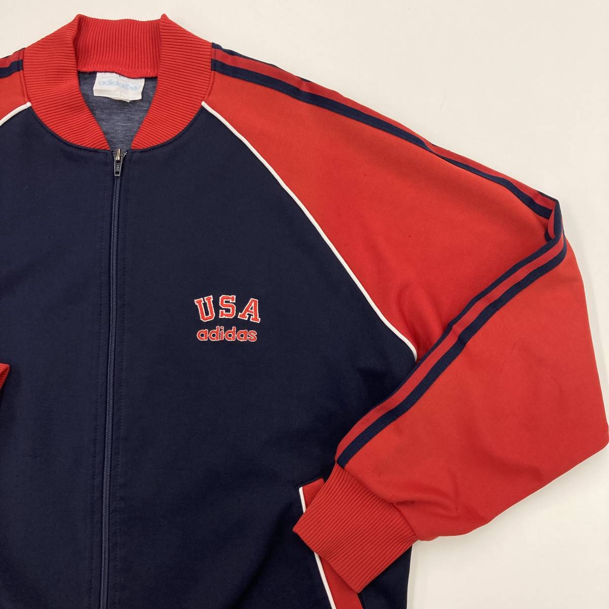 詰替え adidas アディダス ジャージ トラックジャケット USA アメリカ