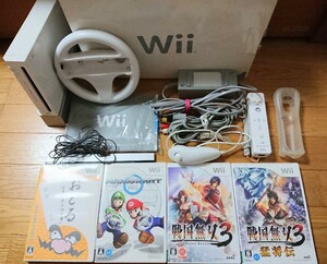 Wii本体+ソフト4枚セット