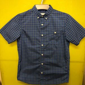 THE NORTH FACE ザ ノースフェイス 半袖チェックシャツ サイズL