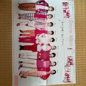 ポスター snow man