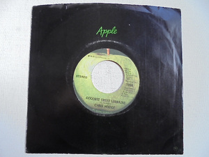 Appleシングルレコード CHRIS HODGE『 GOODBYE SWEET LORRAINE 』クリス・ホッジ Apple 1858 US盤美品